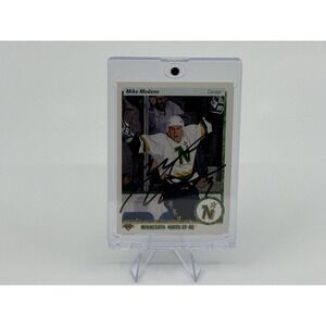 1990-91 Upper Deck Autograph Mike Modano Minnesota North Stars #46